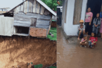 Hujan Deras Yang Terus Melanda Menyebabkan Banjir dan Longsor di Bengkulu Utara!