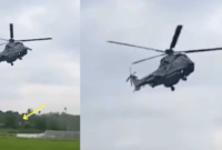 Pagar Stadion Mini Baru di Bengkulu Roboh Tertimpa Angin Helikopter saat Kunjungan Jokowi