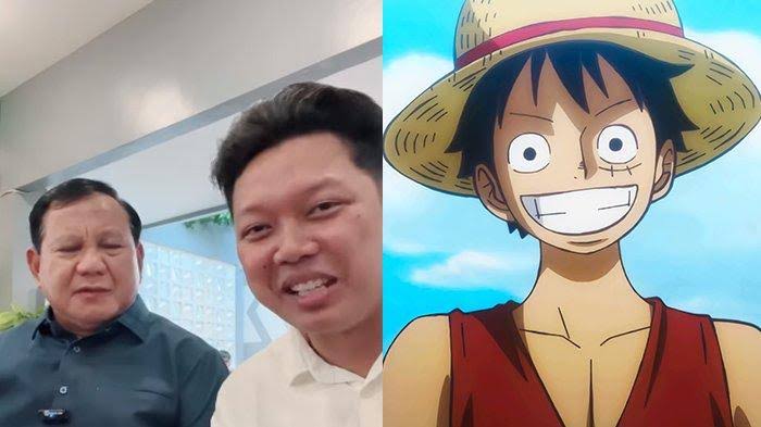 Cari Suara Anak Muda, Anies dan Prabowo Menonton One Piece