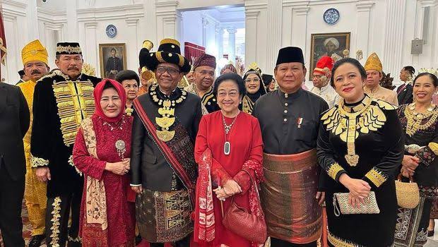 Full senyum! Pertemuan Prabowo Subianto dan Megawati Soekarno Putri