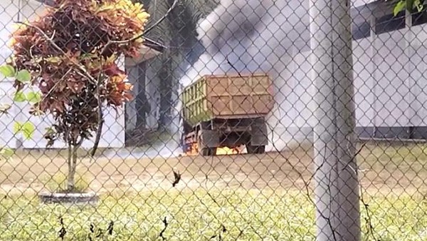 Perusahaan Sawit di Bangka Belitung, Dirusak dan Dibakar Masa