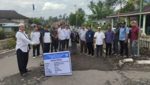 Pemerintah Desa Suka Datang Laksanakan Titik Nol Kegiatan Pembangunan Bahu Jalan dan Rembuk Stunting