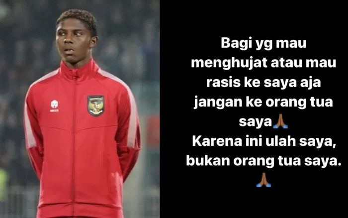 Pemain Garuda Nusantara, Huga Samir Alami Rasisme!