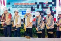 Ketua MPR RI Resmikan Ground Breaking Pembangunan Pabrik Bahan Peledak Pertama di Indonesia