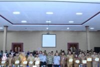 12 Kelurahan Dilantik Sebagai Kelurahan Sadar Hukum