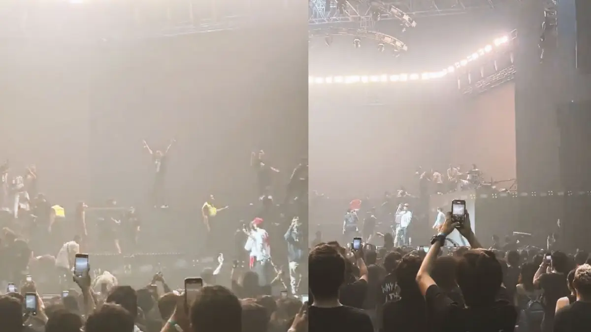 Konser Band Asal Inggris Berakhir Rusuh