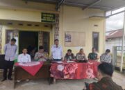 Pra Pelaksanaan Kegiatan Titik Nol Desa Bangun Jaya Th 2024 Berjalan Kondusif