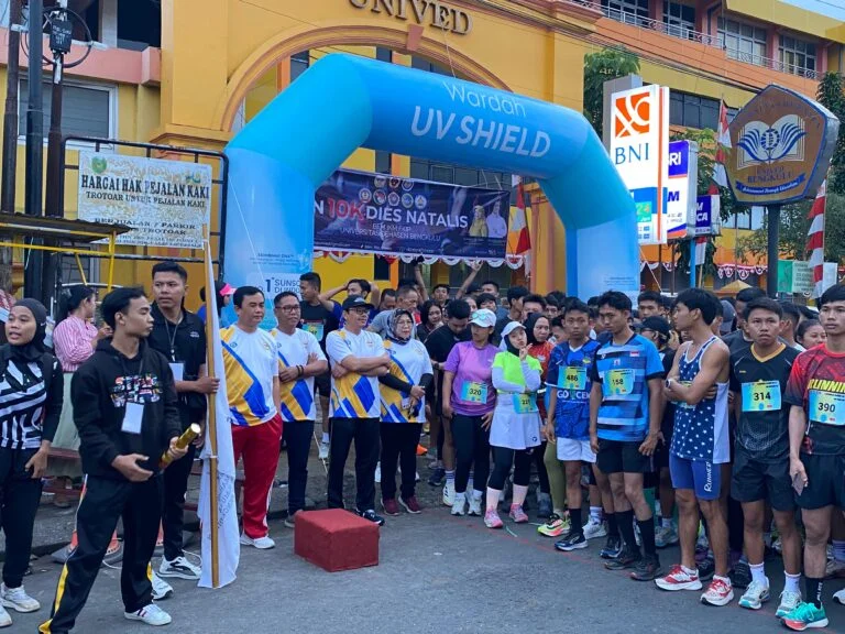 UNIVED Bengkulu Sukses Gelar RUN 10K Meriah
