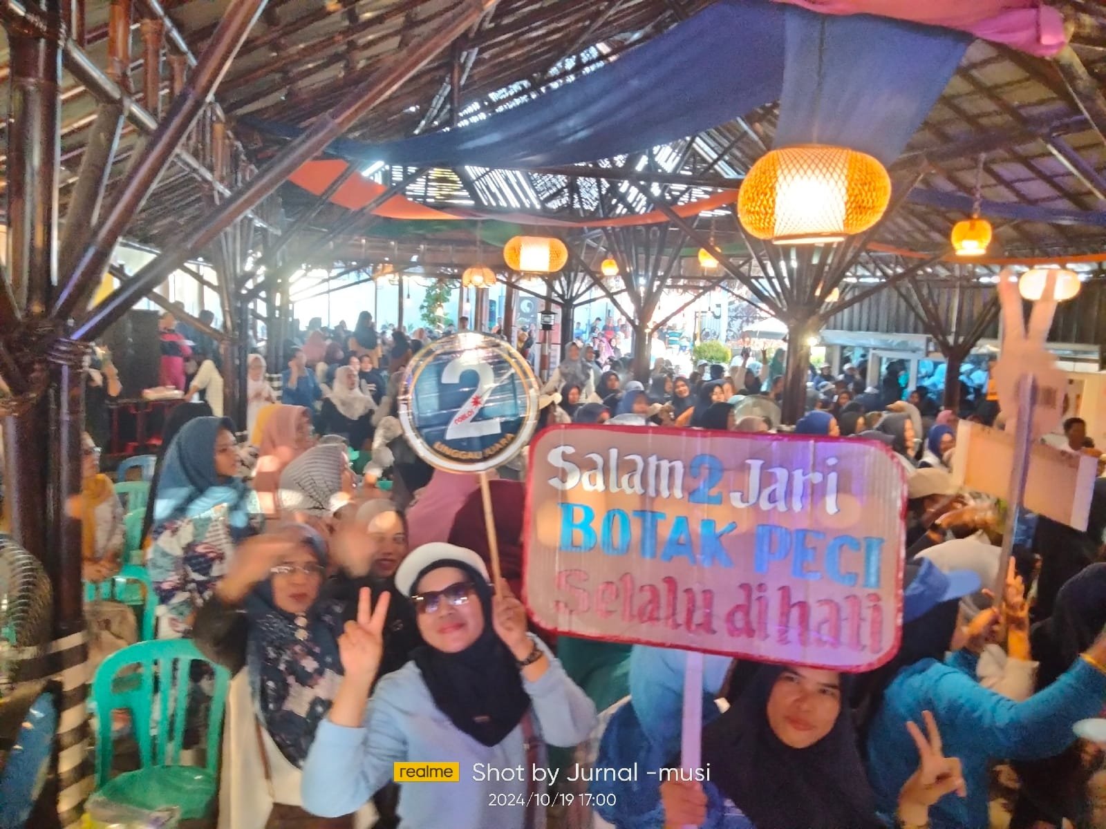 Emak-Emak Lubuk Linggau Ingin Walikota Botak, Yoppy-Rustam Siap Wujudkan Perubahan