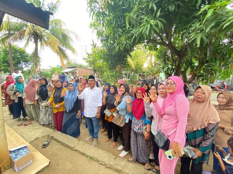 Dedy Black Kampanye di Pematang Gubernur, Fokus pada Bantuan UMKM Rp25 Juta