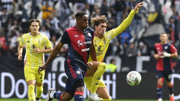 Juventus Tertahan, Cagliari Curi Poin di Allianz Stadium