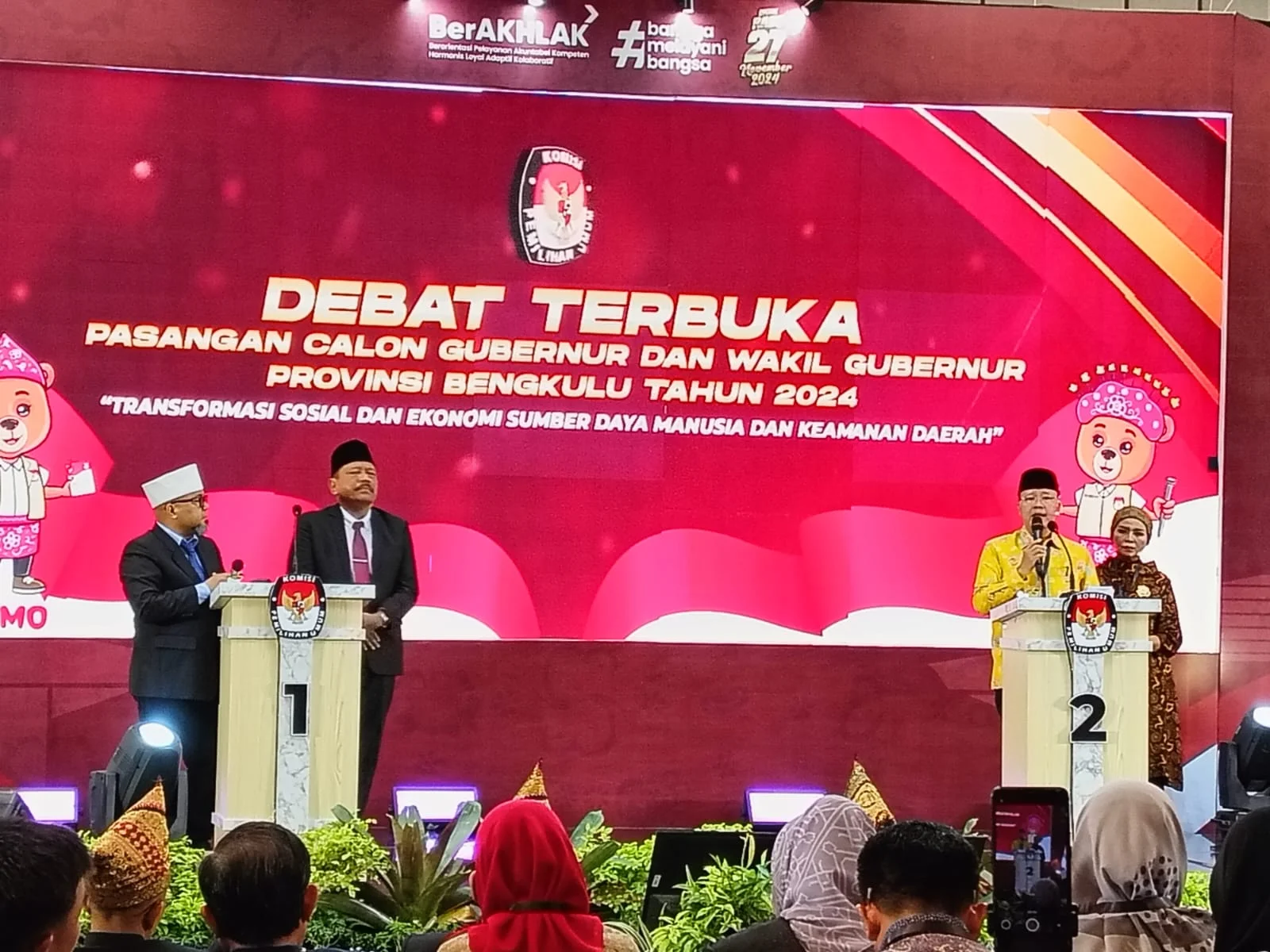 Kombespol Deddy Nata: 382 Personel Amankan Debat Perdana Calon Gubernur Bengkulu