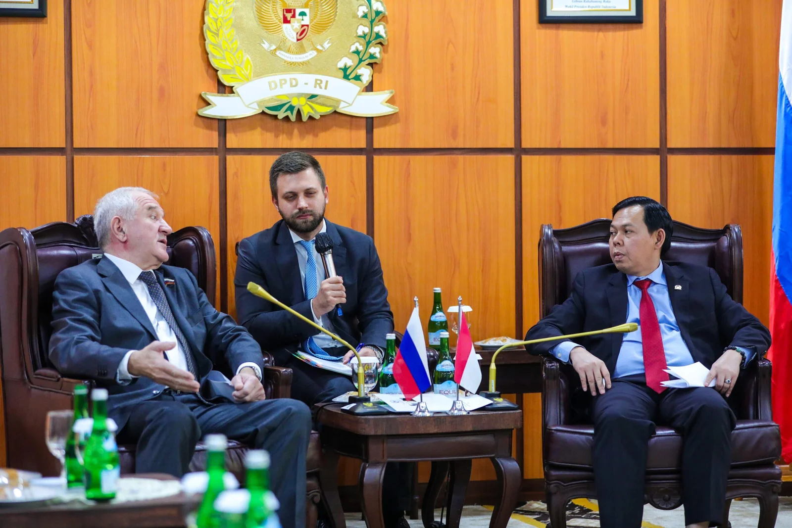 Sultan B Najamuddin Terima Kunjungan Delegasi Rusia, Bahas Kerja Sama Strategis