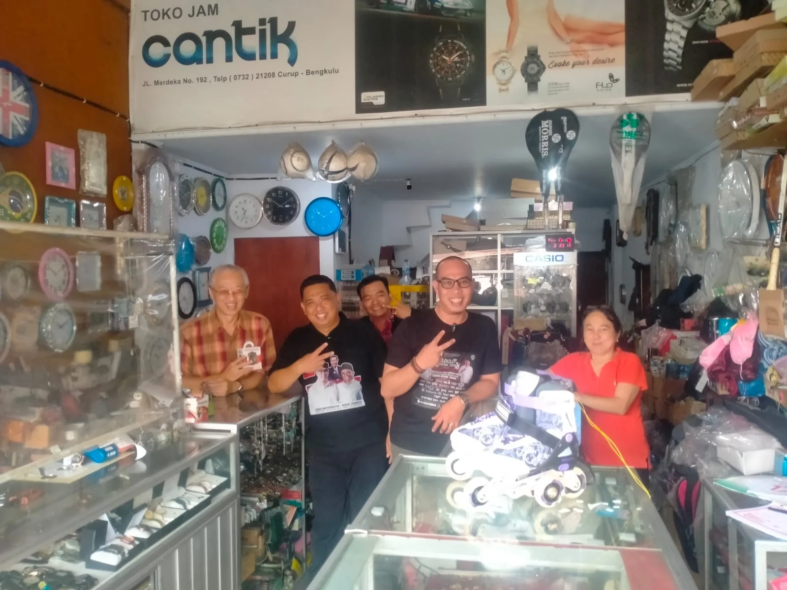 Dukungan Warga Tionghoa dan Pedagang Pasar Bangkitkan Semangat Paslon HANDAL