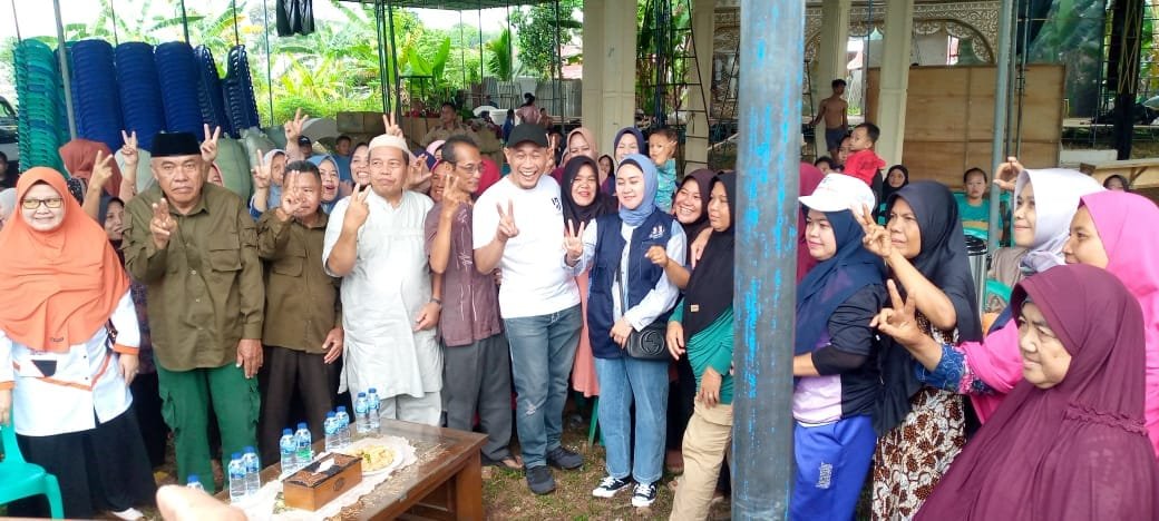 Blusukan ke Prumnas Nikan, Yoppy Yakin Dukungan Warga untuk Nomor 2