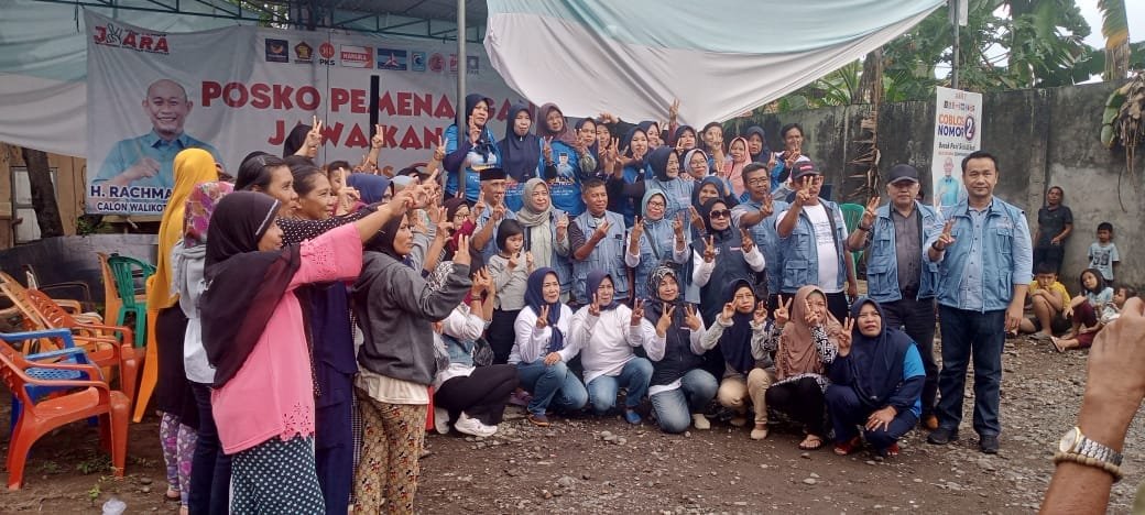 Antusias! Warga Batu Urib Taba Siap Coblos Botak Peci 27 November Mendatang