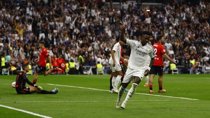 Vinicius Hat-trick, Real Madrid Kembali ke Jalur Kemenangan dengan Telak 4-0
