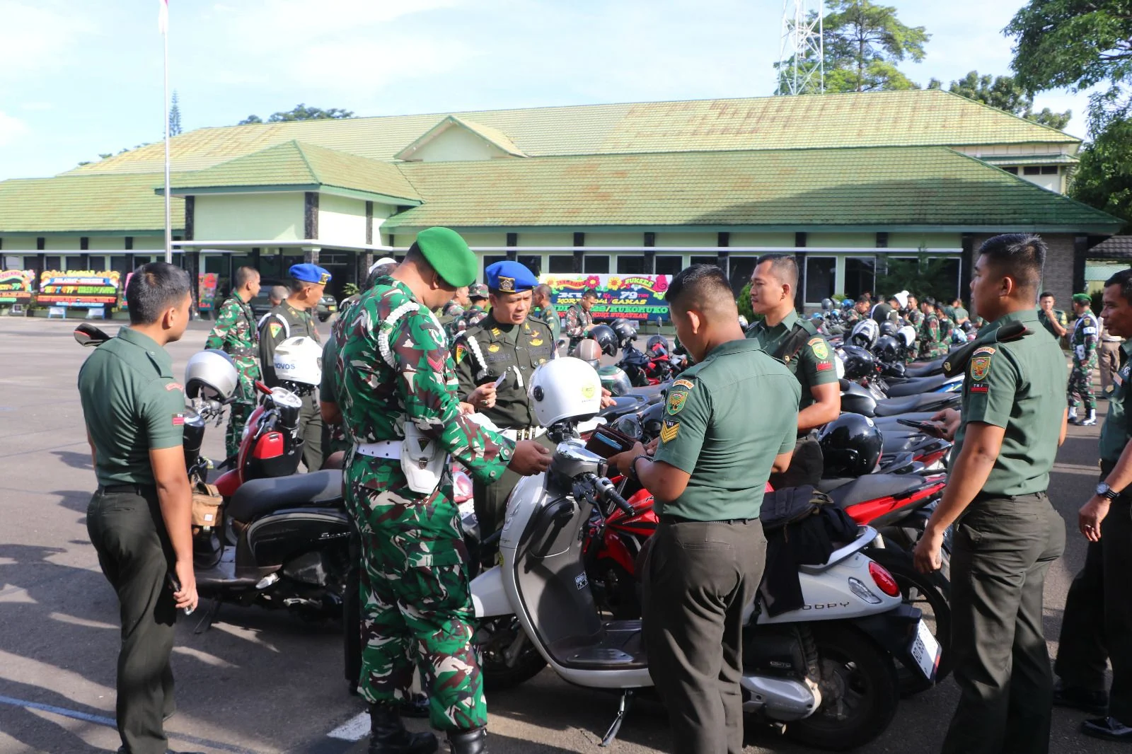 Ops Gaktib Polisi Militer Sosialisasi di Bengkulu