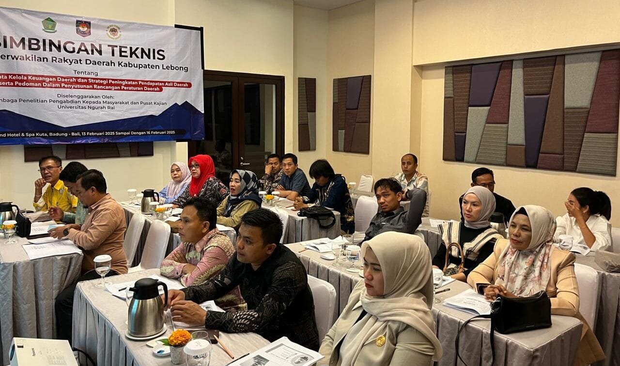 Anggota DPRD Lebong Ikuti Bimtek Pengawasan Keuangan Daerah