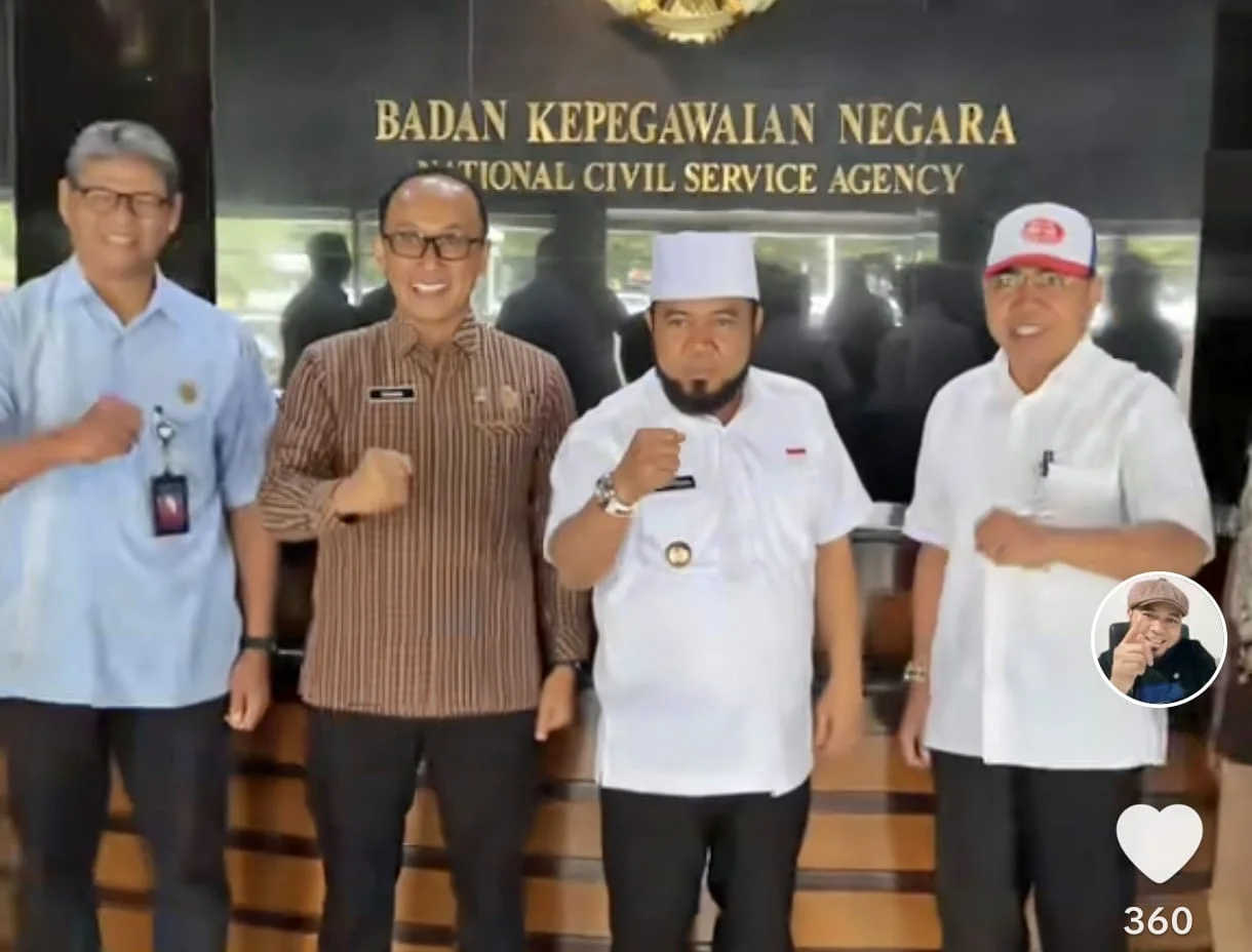 Gubernur Helmi Hasan Bahas Nasib ASN dan PPPK di BKN RI
