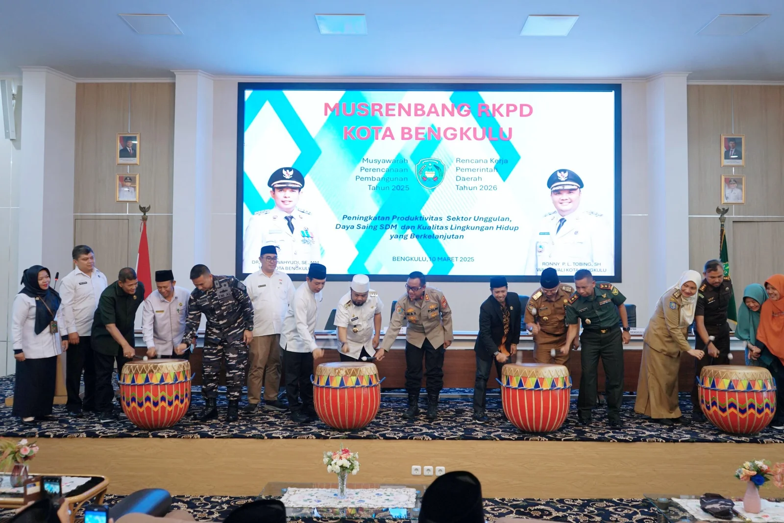 Gubernur Helmi Hasan Hadiri Musrenbang RKPD Kota Bengkulu 2026