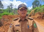 Pemkab Lebong Gerak Cepat Bersihkan Longsor yang Tutupi Jalan Menuju Rumah Dinas Bupati