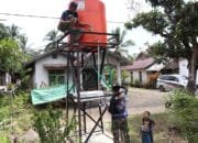 Satgas TMMD Ke-123 Kodim 0407/Kota Bengkulu Selesaikan Finishing Sumur Bor di Desa Tengah Padang