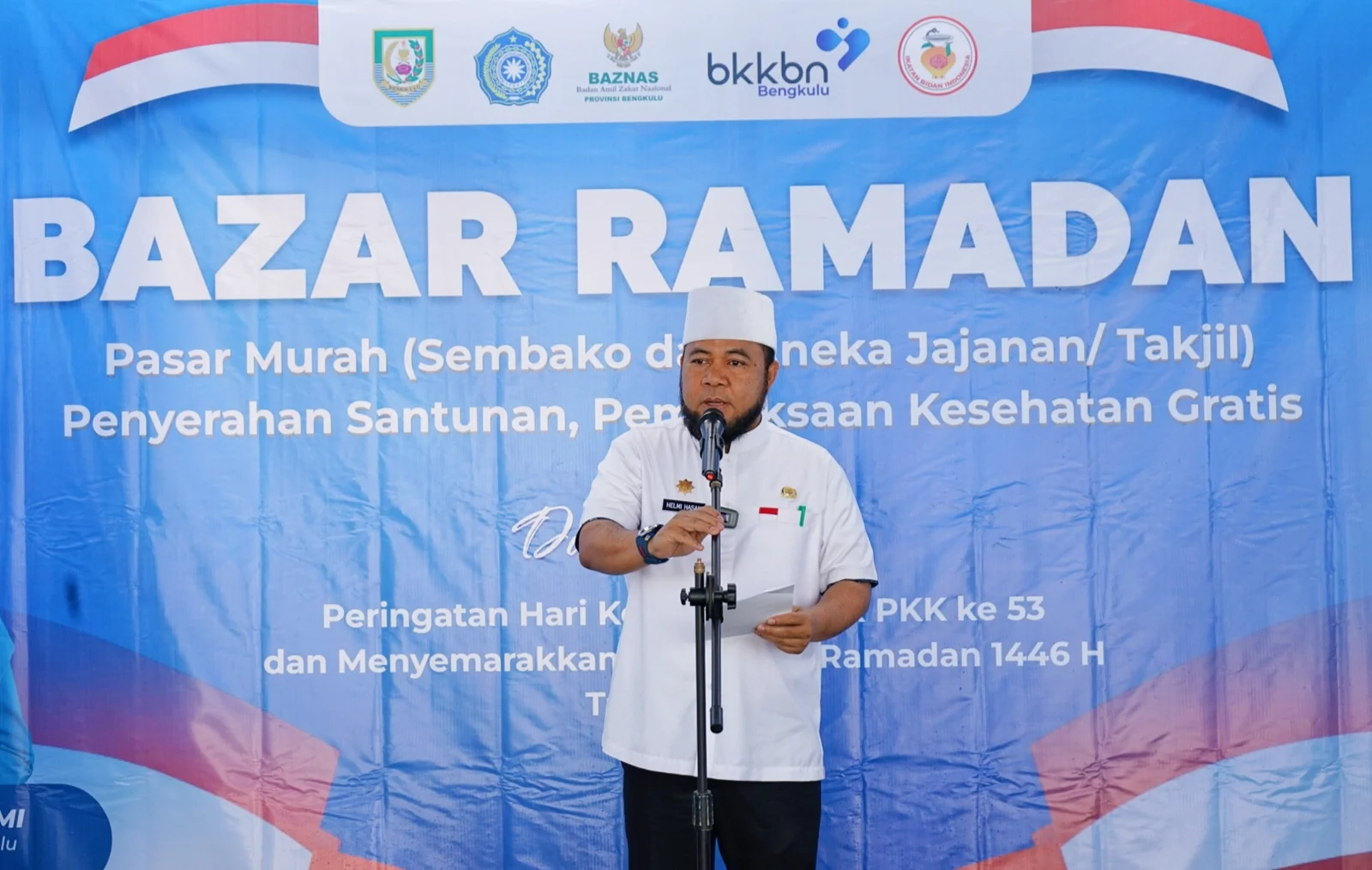 Gubernur Bengkulu Buka Bazar Ramadan, Ini Harga Produknya