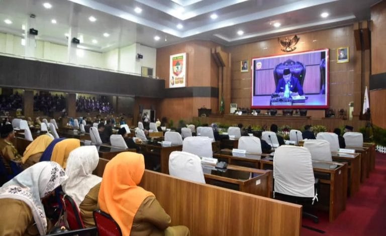 DPRD Musi Rawas Gelar Rapat Paripurna Bahas Pidato Bupati