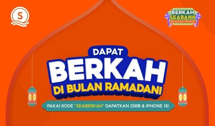 Kode Referral SeaBank, Bonus Saldo Rp35.000