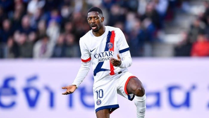PSG Taklukkan Rennes 4-1, Ousmane Dembele Cetak Brace