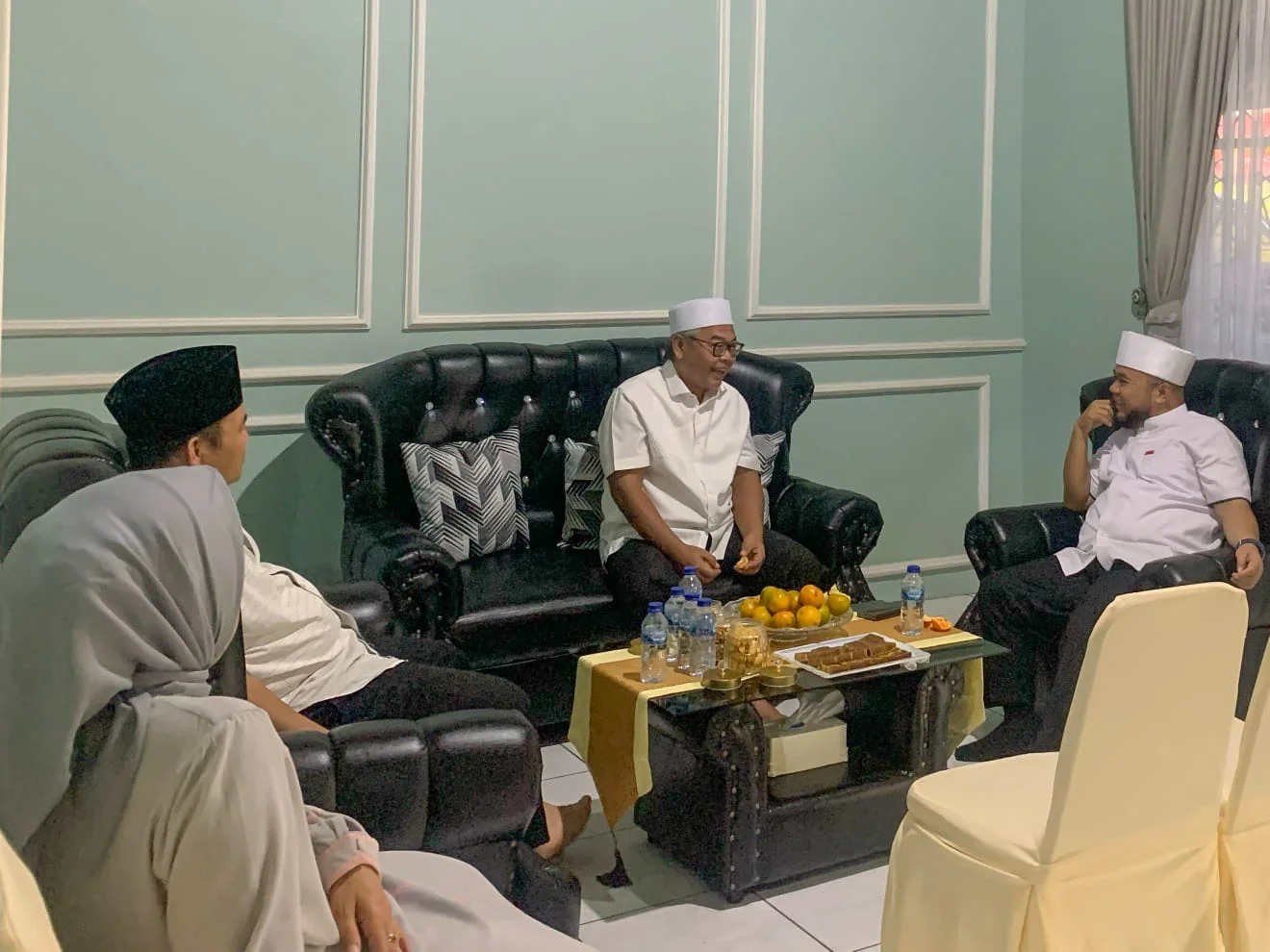 Silaturahmi Idulfitri, Gubernur Bengkulu Kunjungi M. Saleh