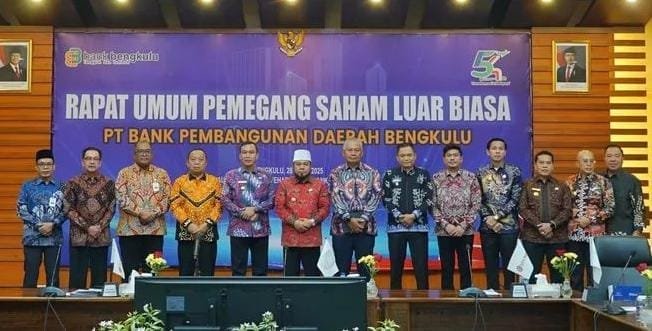 Bupati Lebong Hadiri RUPSLB Bank Bengkulu, Dorong Pembenahan Manajemen dan Penguatan Dukungan Pembangunan Daerah