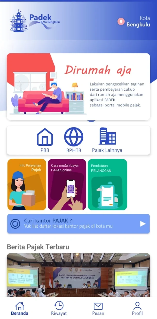 Wow! Bayar PBB Lewat Aplikasi PADEK Berhadiah Motor