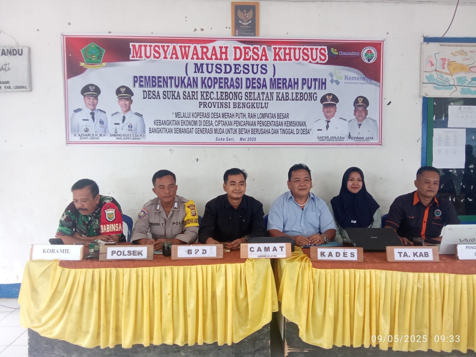 Koperasi Merah Putih "Si Neba" Resmi Terbentuk di Suka Sari, Pjs Kades: Ekonomi Bangkit, Desa Maju!