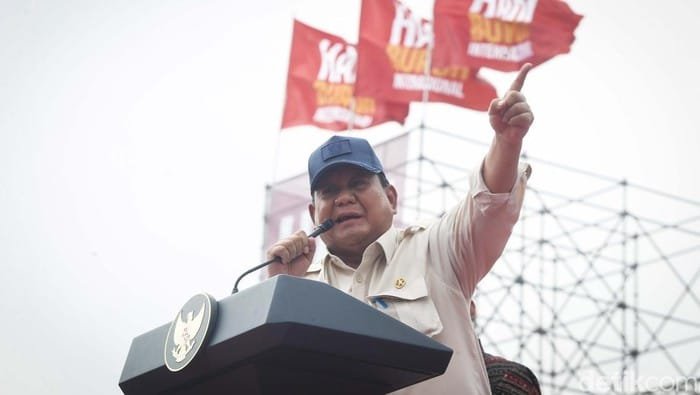 Janji Prabowo untuk Buruh, Dewan Kesejahteraan hingga Satgas PHK