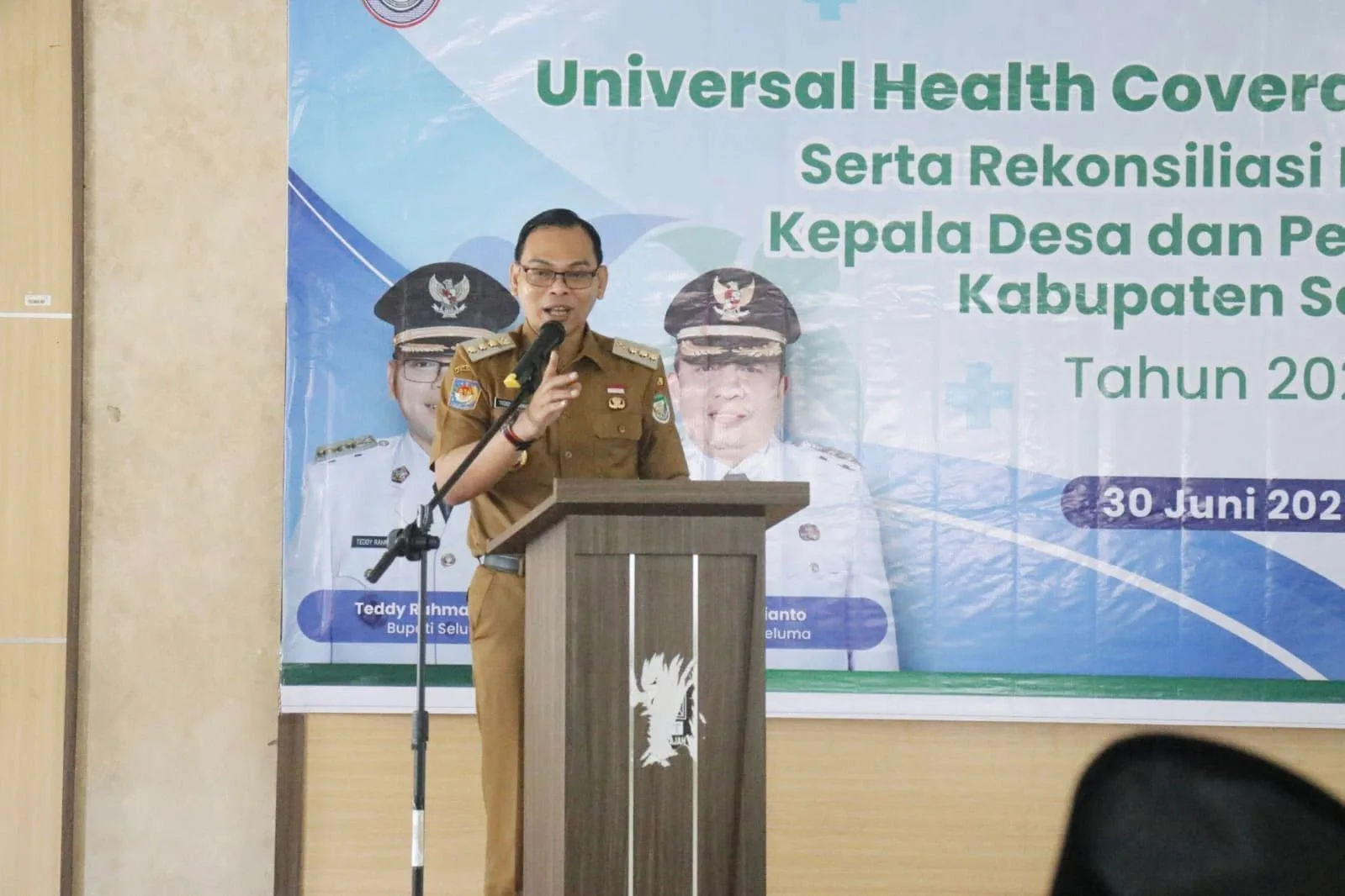 Bupati Seluma Luncurkan UHC Prioritas, Dapat Penghargaan BPJS Bengkulu