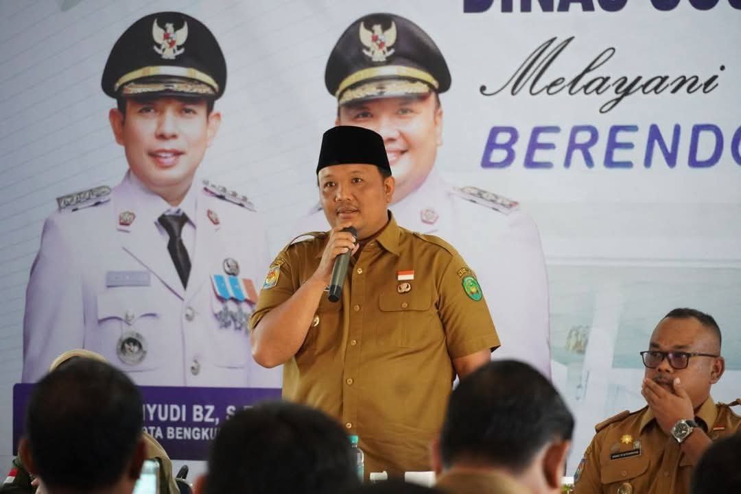 Wakil Wali Kota Bengkulu Hadiri Rapat Bulanan SDM PKH, Apresiasi Kinerja Dinsos dan Pendamping Sosial