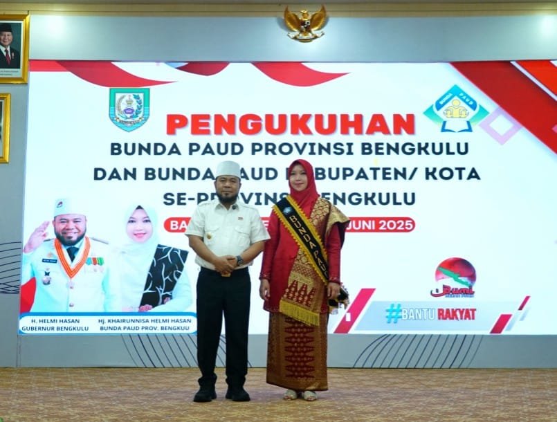 Semangat Baru Pendidikan Anak Usia Dini, Bunda PAUD Resmi Dikukuhkan di Bengkulu