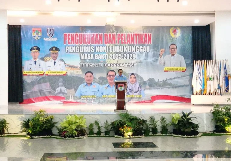 Pengurus KONI Kota Lubuk Linggau Masa Bakti 2025-2029 Resmi Dilantik