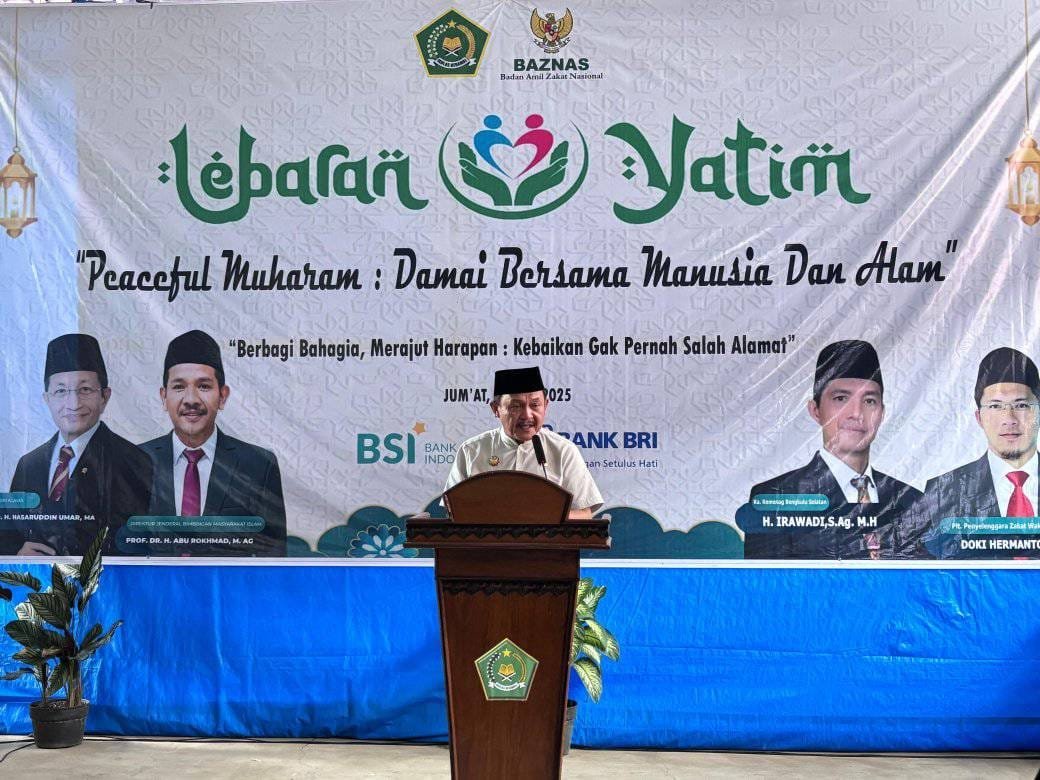 Wakil Bupati Yevri Sudianto Buka Kegiatan Peacepul Lebaran Yatim dan Difabel 2025 di Bengkulu Selatan