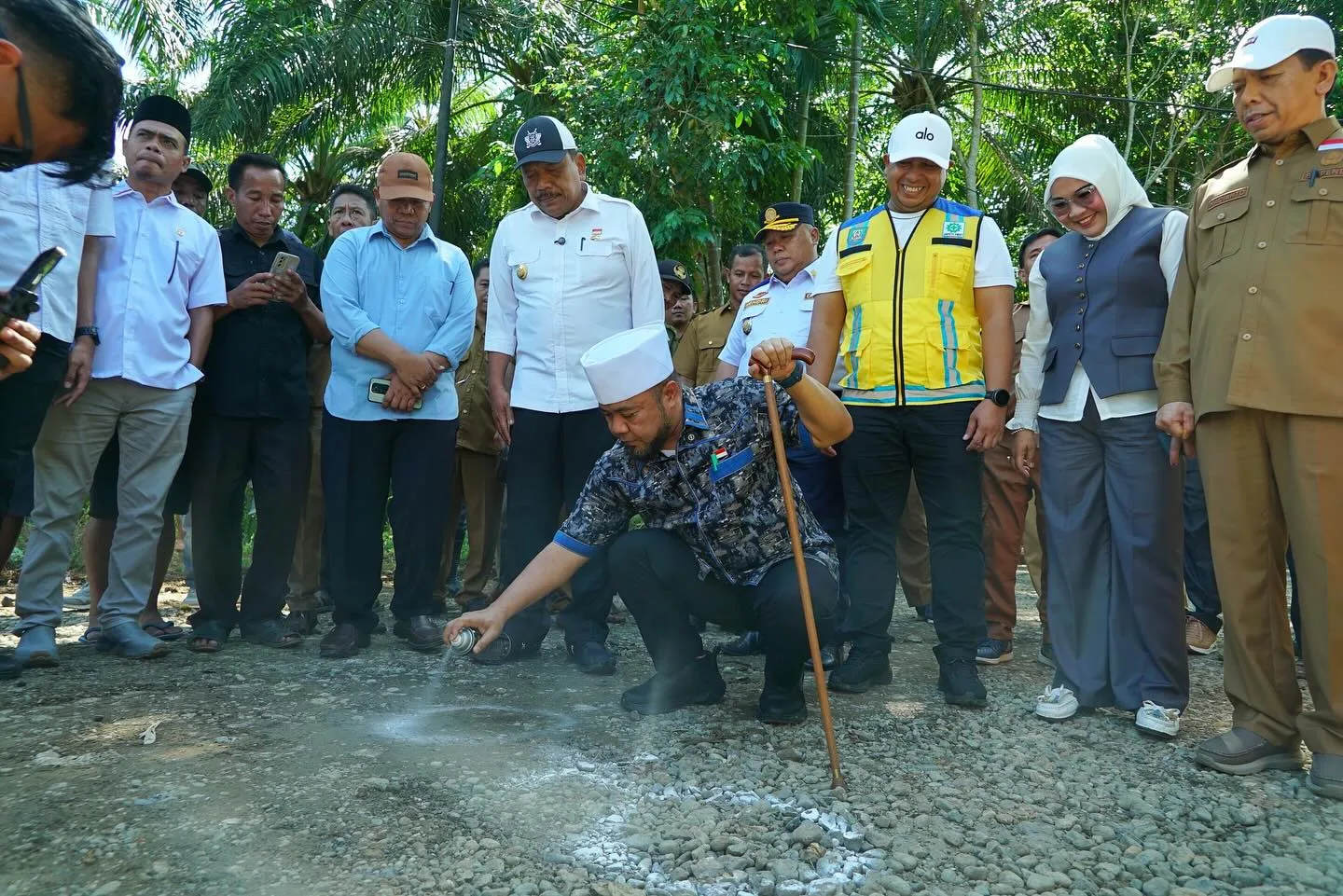 Gubernur Bengkulu Helmi Hasan Resmikan Pembangunan Dua Ruas Jalan Provinsi di Kabupaten Seluma