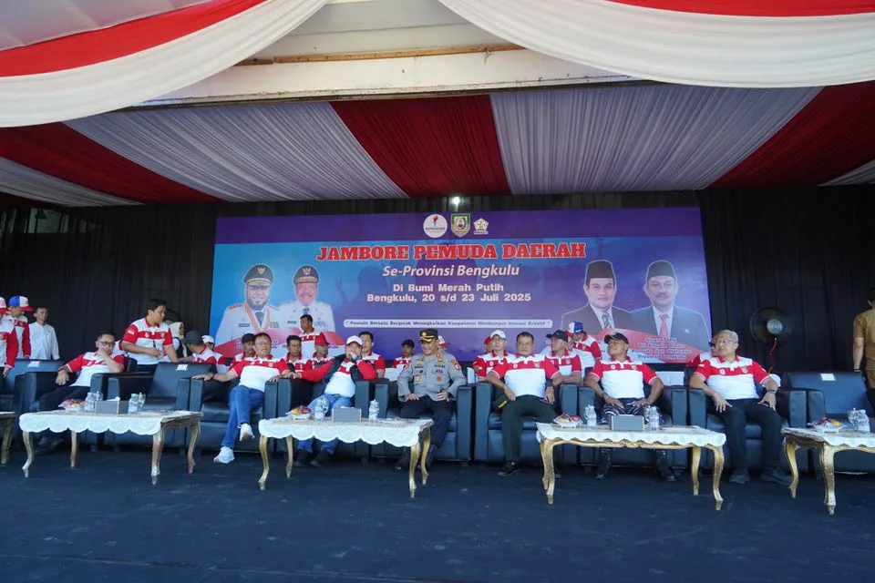 Asisten Bupati Seluma Hadiri Upacara Jambore Pemuda Daerah se-Provinsi Bengkulu