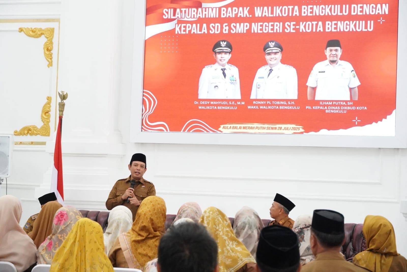 Walikota Bengkulu Berikan Arahan Terkait Penanganan Gangster di Kalangan Pelajar