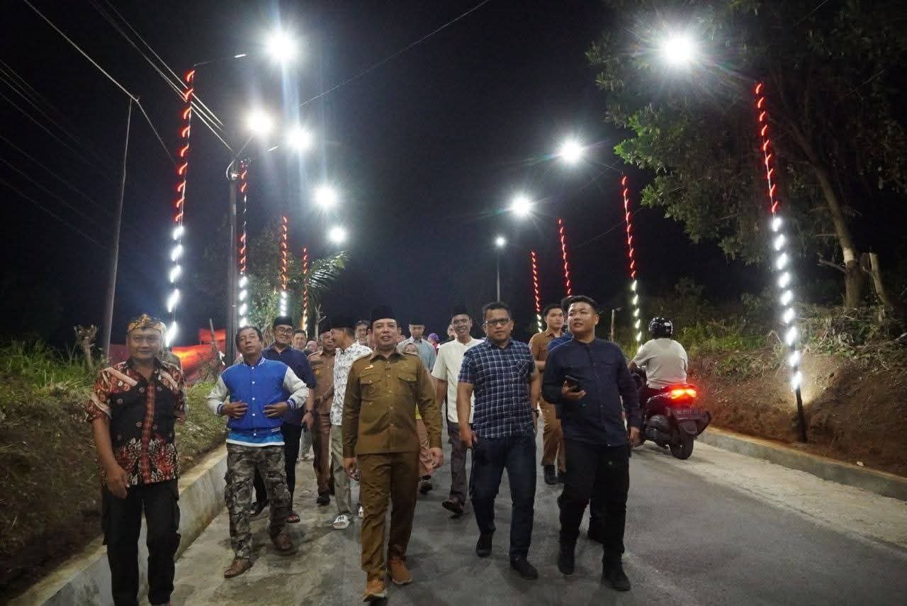 Wali Kota Dedy Wahyudi Tinjau Penataan Lampu Jalan di Pancurmas Sukarami