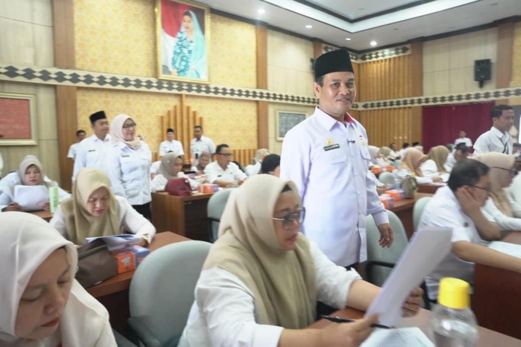Herwan Antoni Tinjau Pelaksanaan Uji Kompetensi ASN Biro Pemerintahan dan Kesra Provinsi Bengkulu