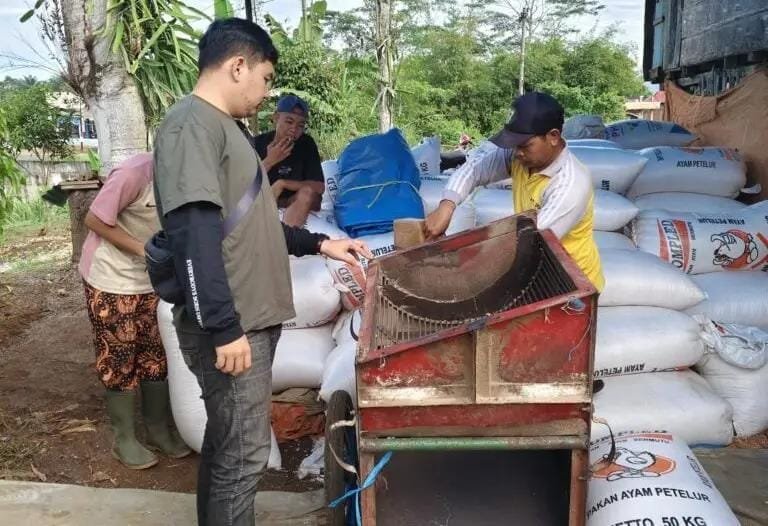 Satgas Pangan Polres Lebong Lakukan Monitoring Kegiatan Ketahanan Pangan Jagung, Pastikan Ketersediaan Stok
