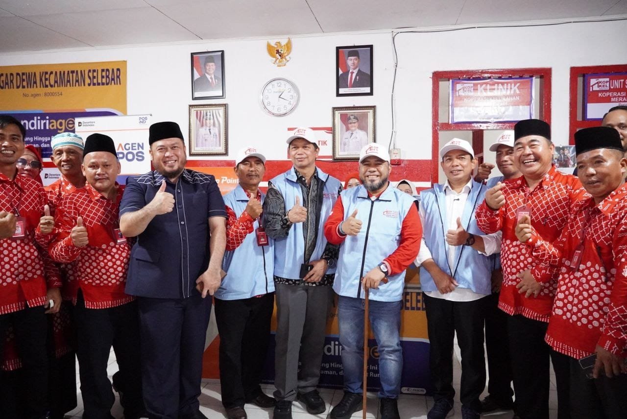 Walikota Dedy Wahyudi Apresiasi Koperasi Kelurahan Merah Putih Pagar Dewa yang Jadi Contoh Nasional