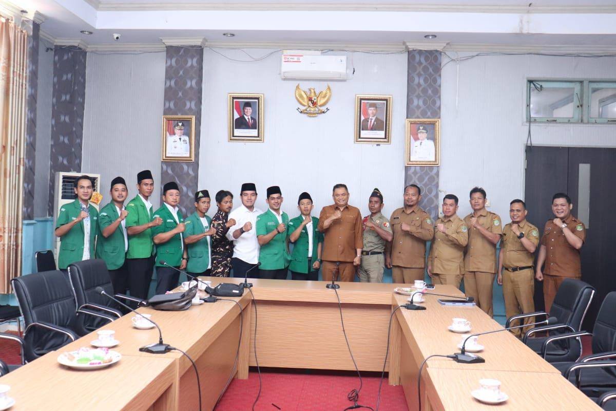 Bupati Bengkulu Tengah Terima Audiensi dari GP Ansor dan BNN Kota Bengkulu untuk Perkuat Sinergi