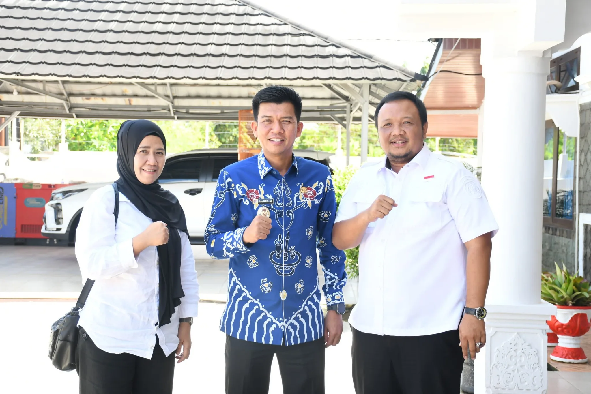 Wakil Walikota Bengkulu Terima Kunjungan Kerja Wakil Bupati Mukomuko